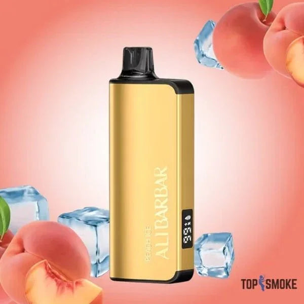 Alibarbar Ingot 9000 Puffs – Peach Ice - Top Smoke