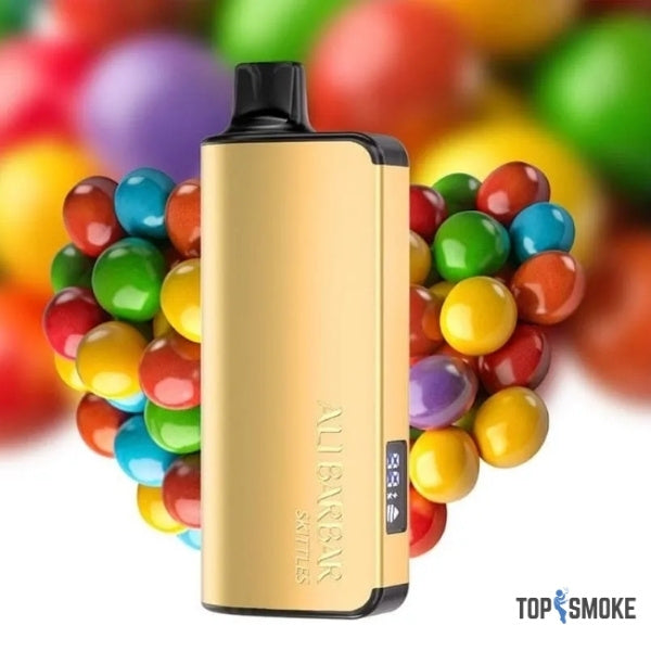 Alibarbar Ingot 9000 Puffs Skittles flavour disposable vape – Shop Top Smoke Australia