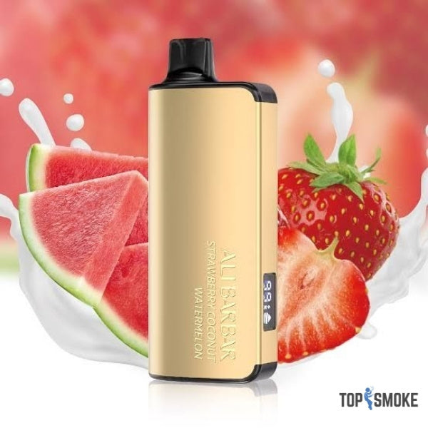 Alibarbar Ingot 9000 Puffs Strawberry Watermelon – Buy Online at Top Smoke Australia
