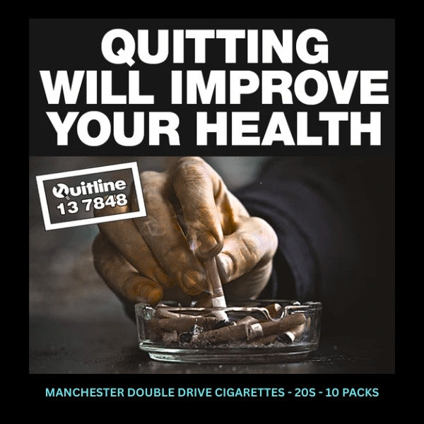 Manchester Double Drive Cigarettes 20s (10 Packs) – Dual Capsule Flavour Cigarettes Available at Top Smoke Australia